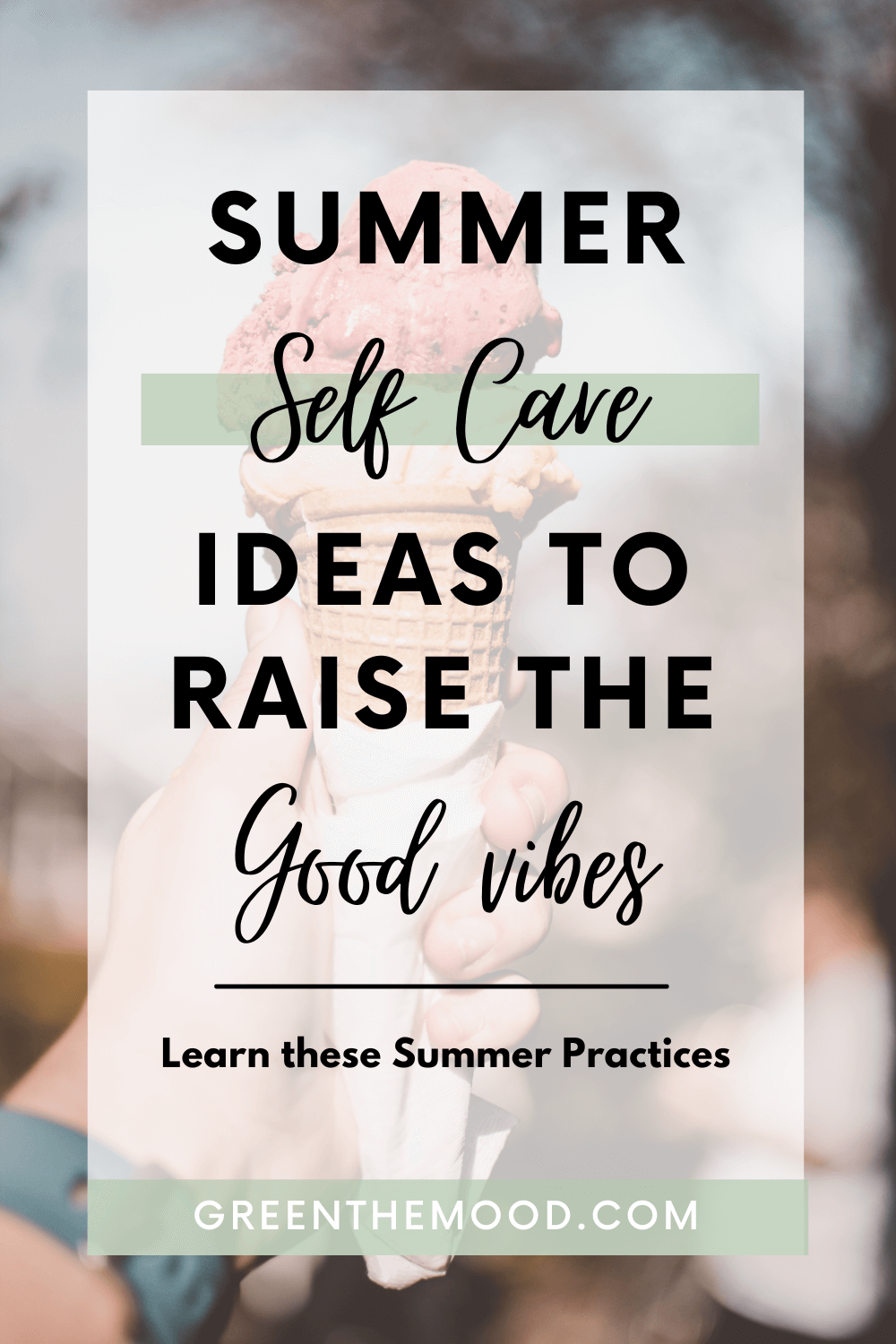 summer self care summer self care