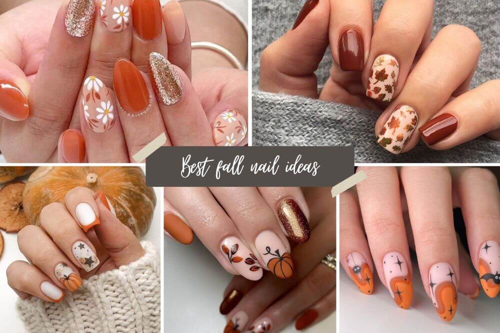 Cute Fall Nails: Pretty, Transitional Stripe Nails - Lulus.com Fashion Blog
