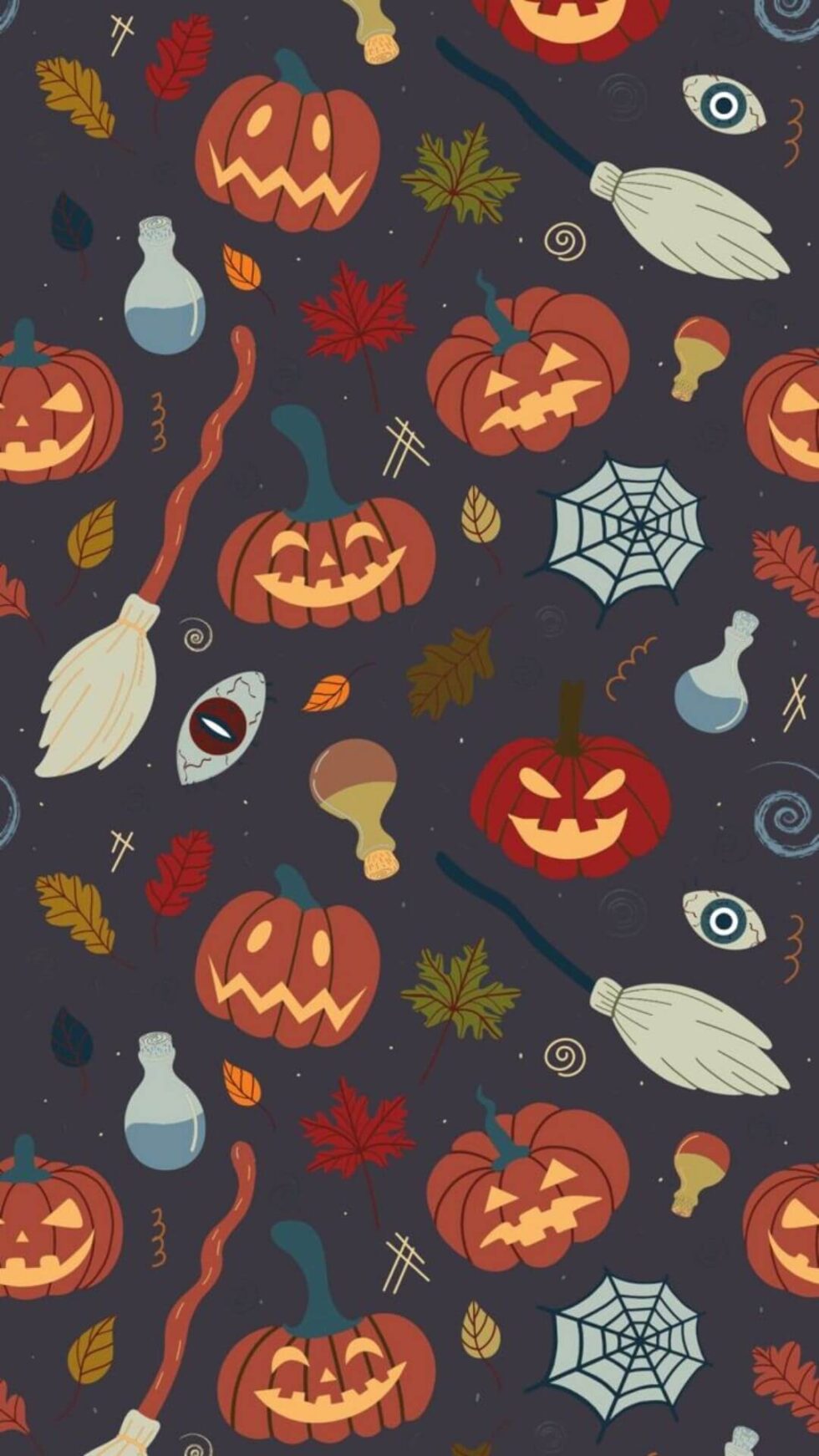 30+ Free Cute and Aesthetic Halloween Phone Wallpapers