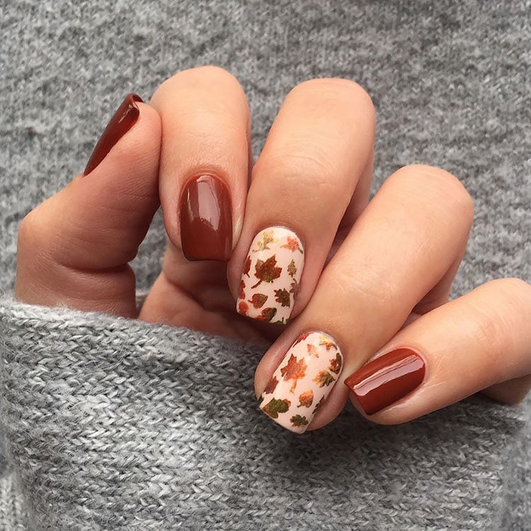 fall-nail-ideas-leaves fall-nail-ideas-leaves
