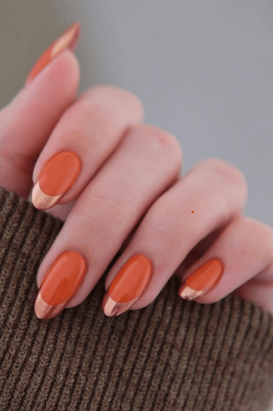 gold-tipped-orange-fall-nails.-autumn-nail-designs.-fall-nail-ideas. (1) gold-tipped-orange-fall-nails.-autumn-nail-designs.-fall-nail-ideas. (1)