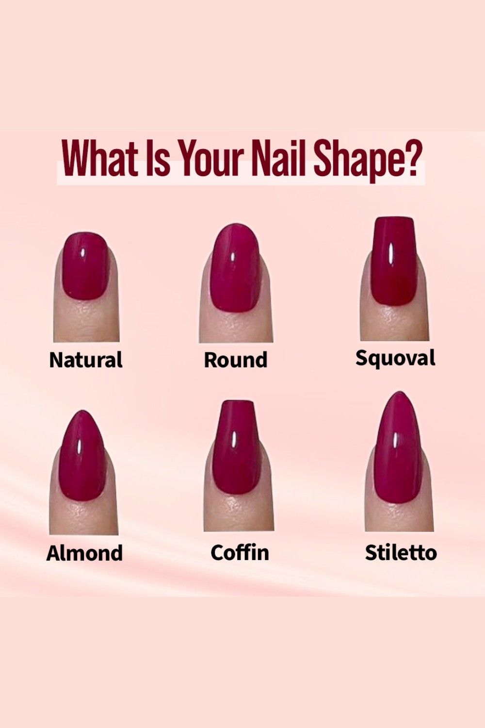nail shapes nail shapes