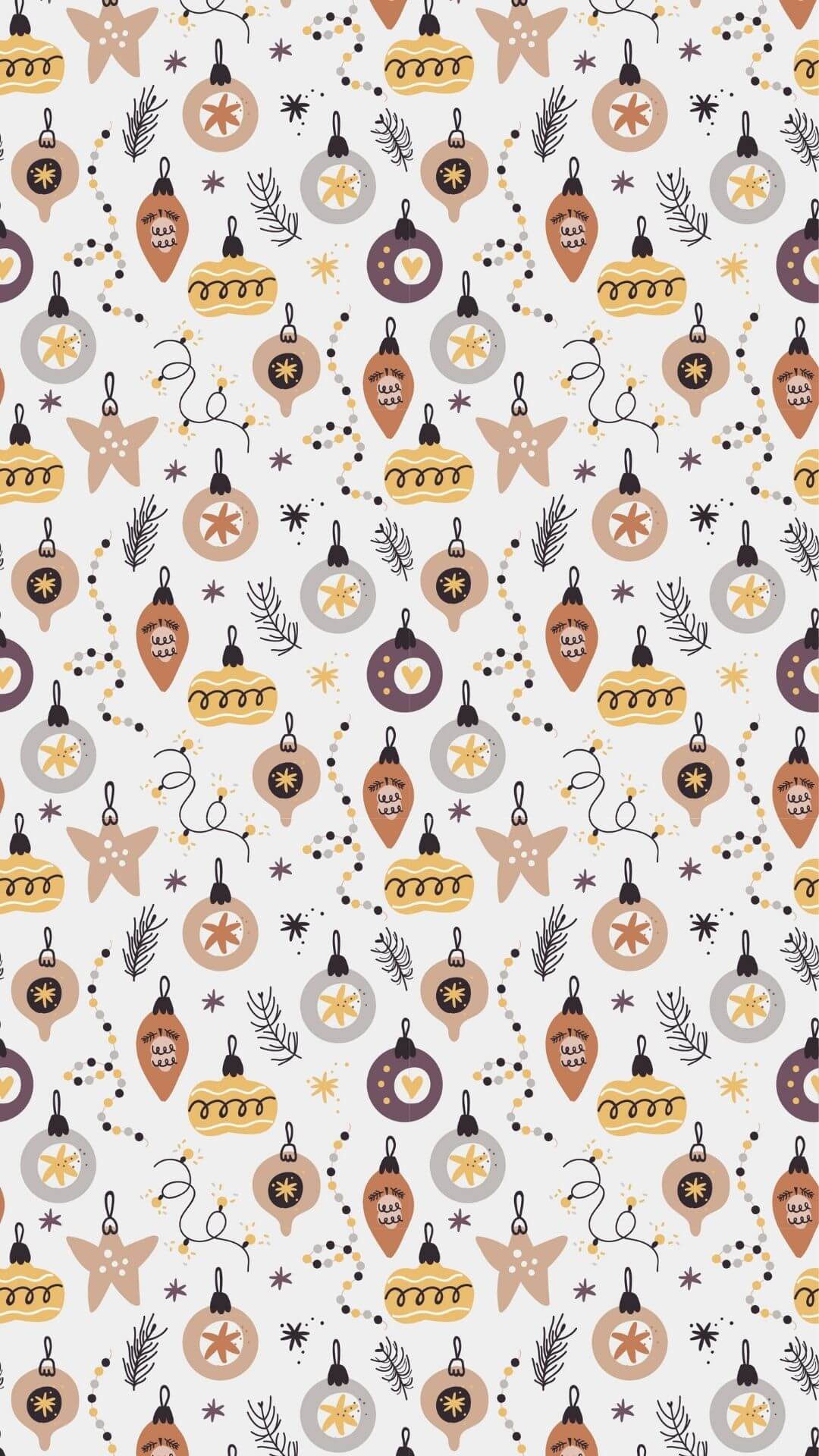christmas ornament pattern phone wallpaper christmas ornament pattern phone wallpaper