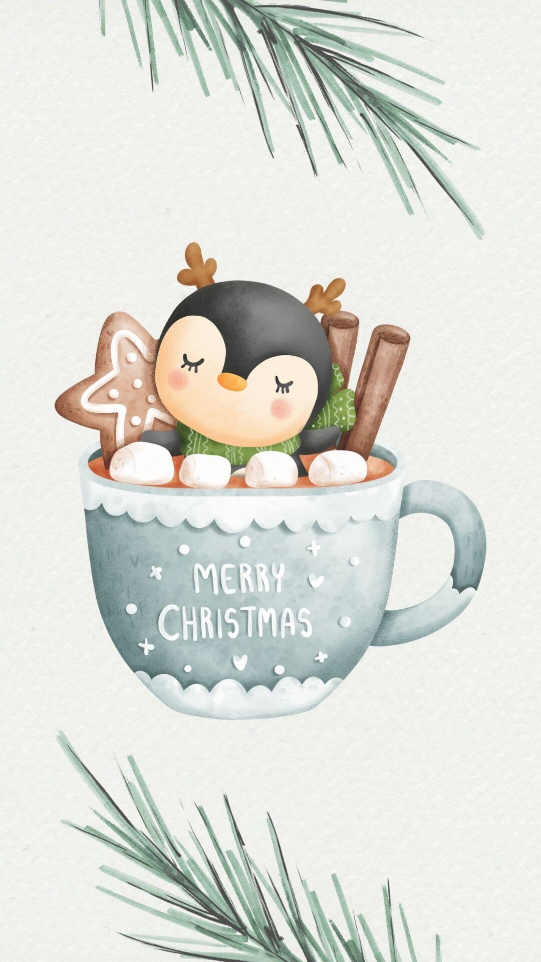 cute merry christmas phone wallpaper cute merry christmas phone wallpaper