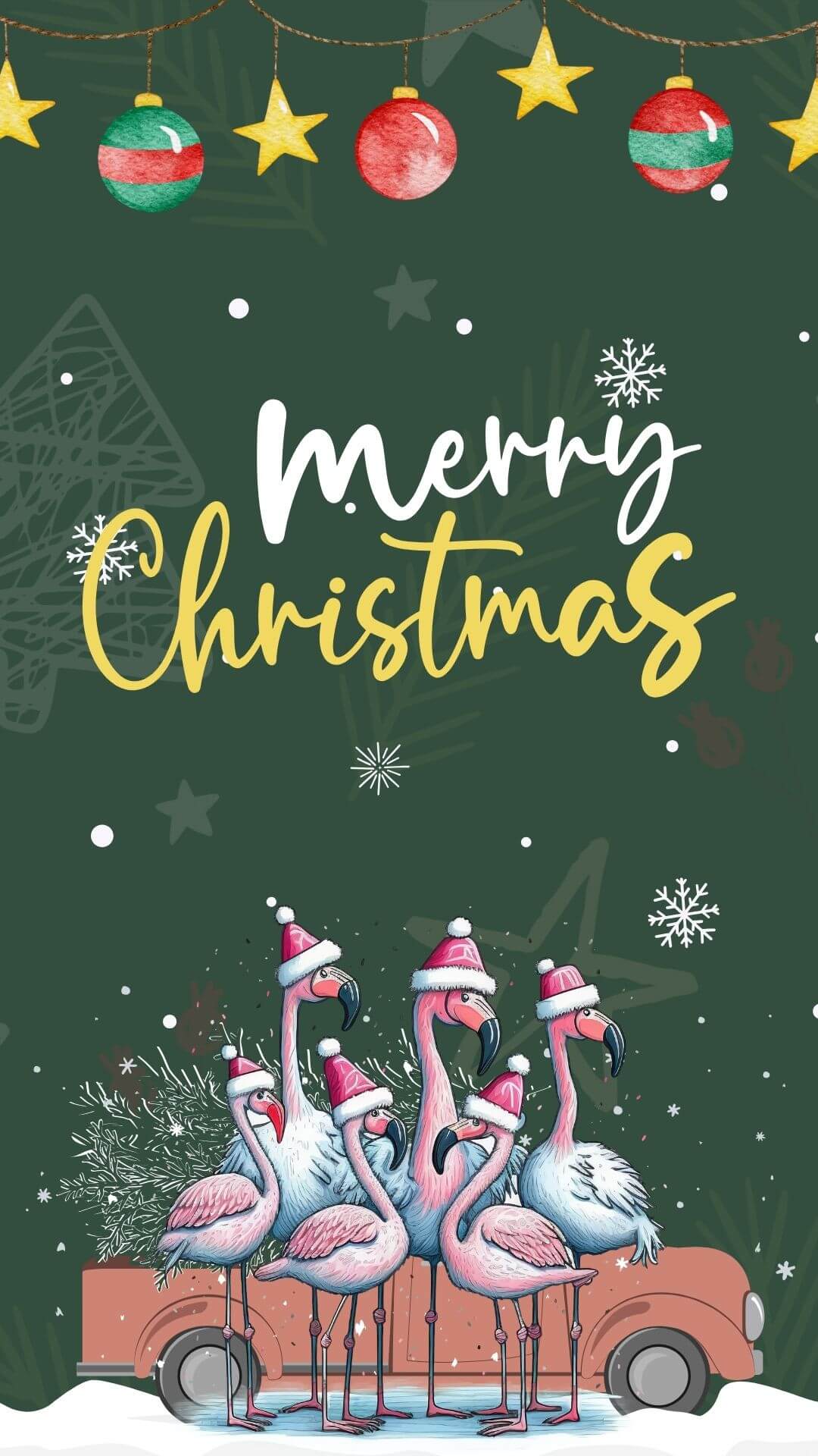 merry christmas phone wallaper flamingos car merry christmas phone wallaper flamingos car
