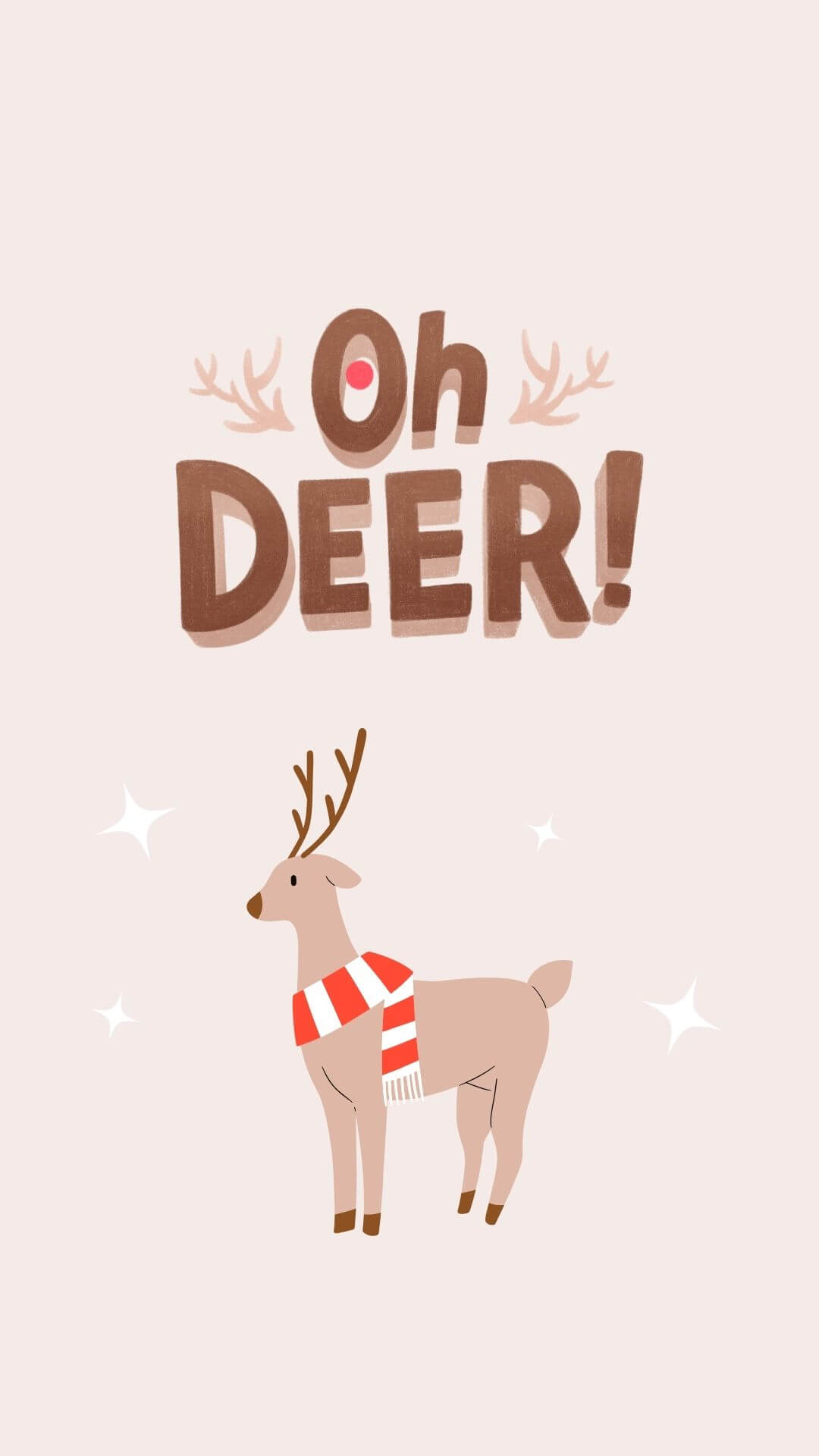oh deer reindeer phone wallpaper oh deer reindeer phone wallpaper