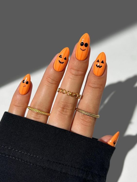 Amazing Orange Fall Nail Ideas Amazing Orange Fall Nail Ideas
