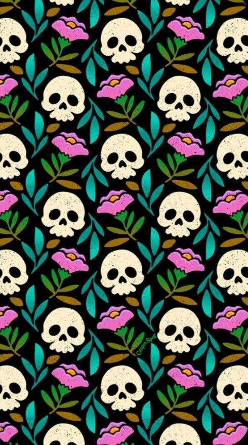 Skull halloween iphone wallpaper Skull halloween iphone wallpaper