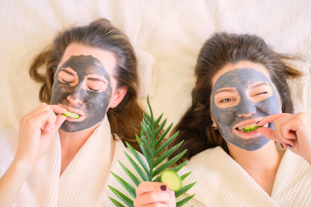 face mask on home self-care face mask on home self-care