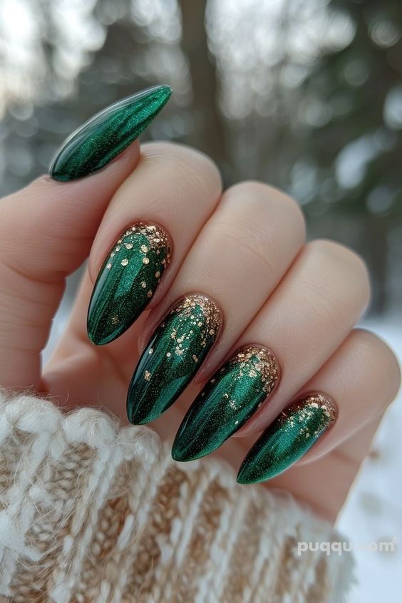 green and gold nails green and gold nails