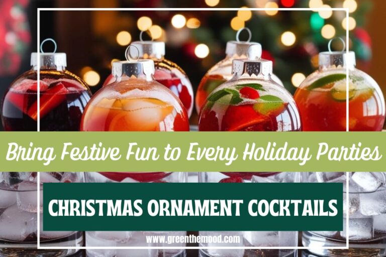 christmas ornament cocktails