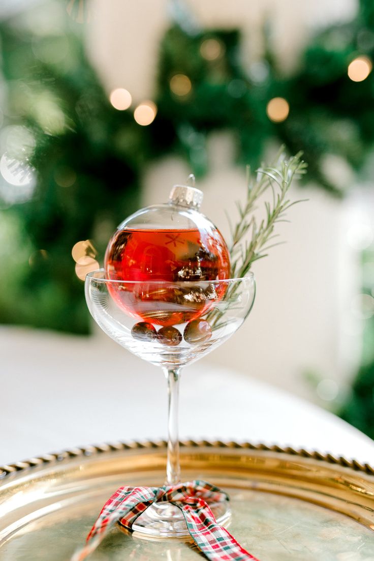christmas ornaments with cocktails christmas ornaments with cocktails