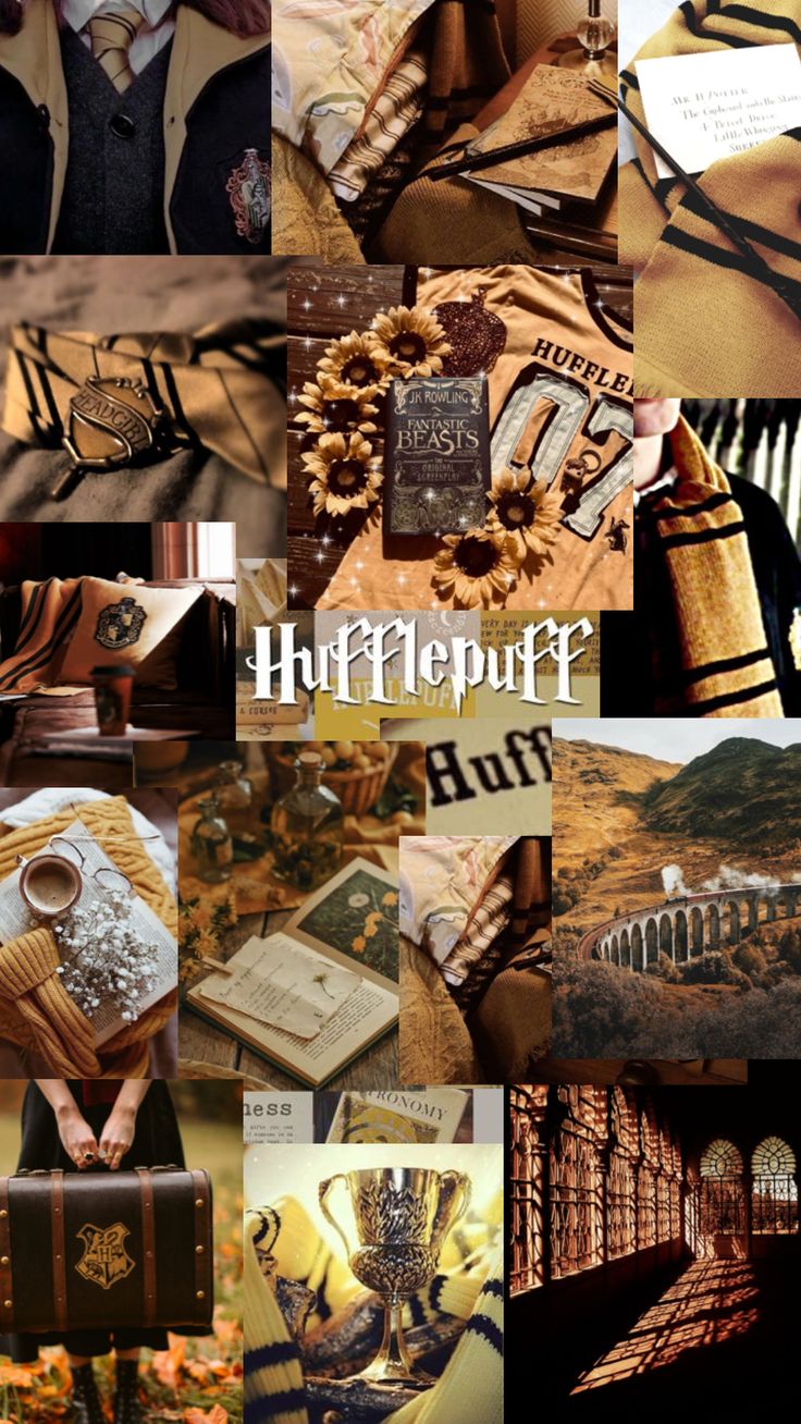 Hufflepuff aesthetic phone wallpaper
