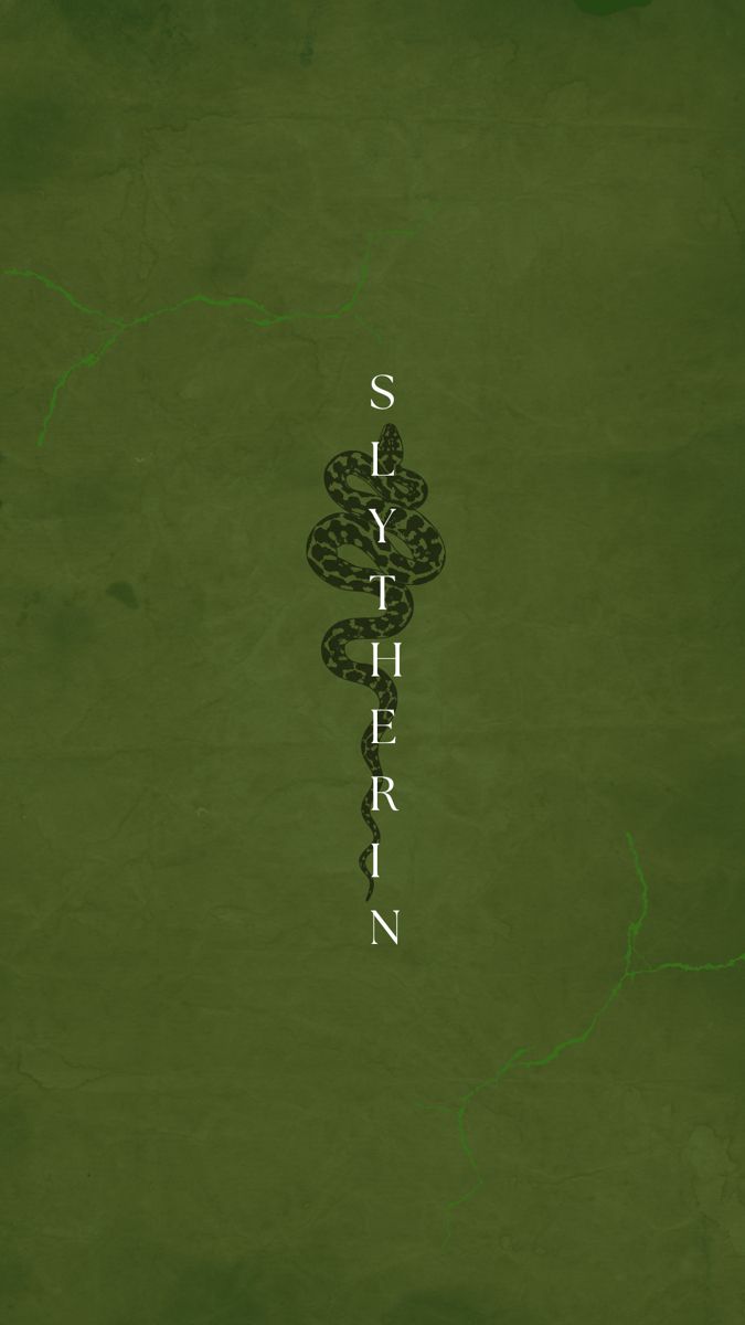 Slytherin phone wallpaper 2