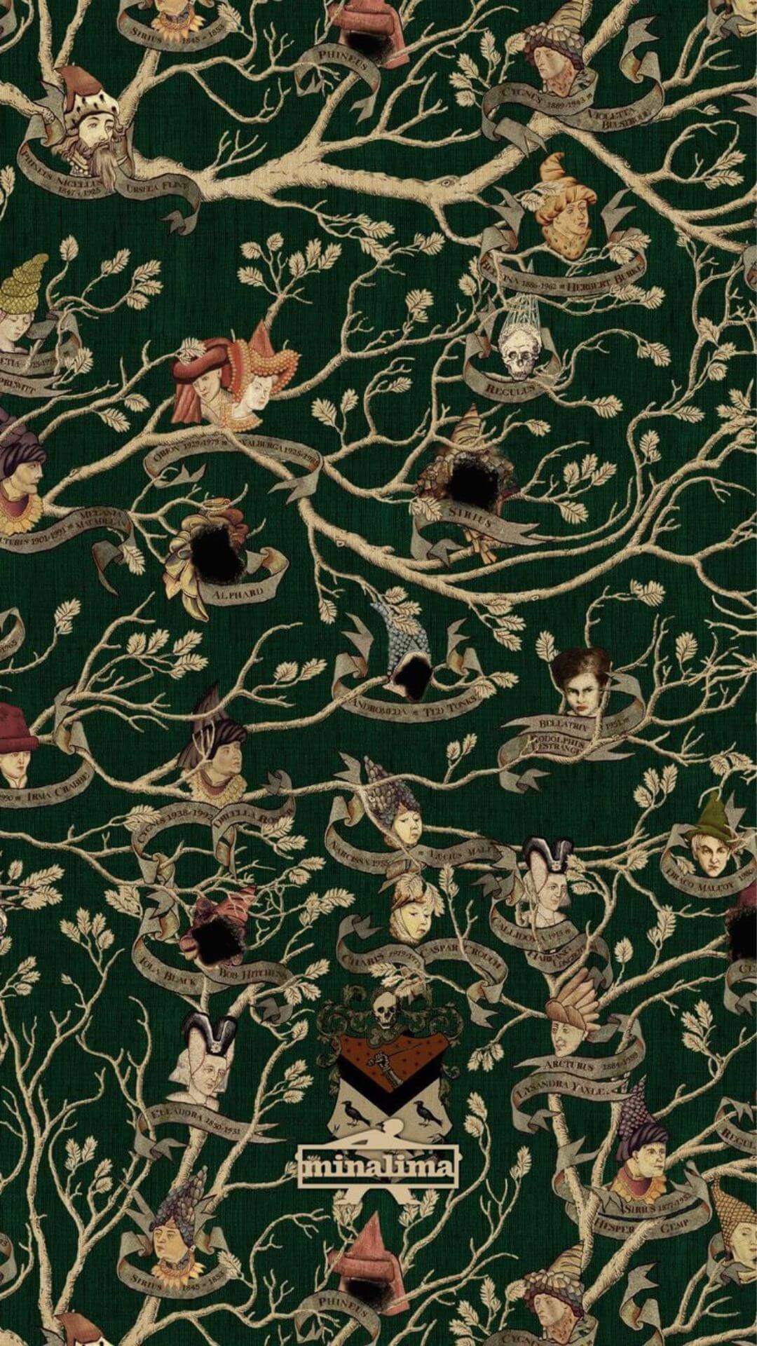 Black Family tree - Harry Potter phone wallpapers Black Family tree - Harry Potter phone wallpapers