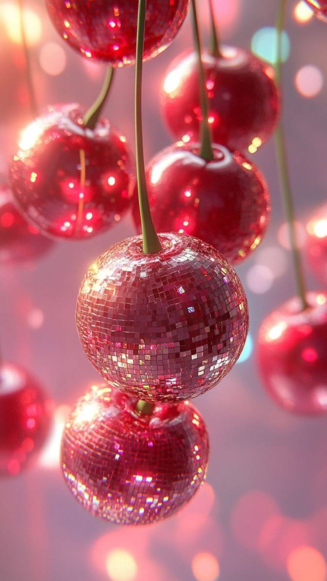 disco ball cherry