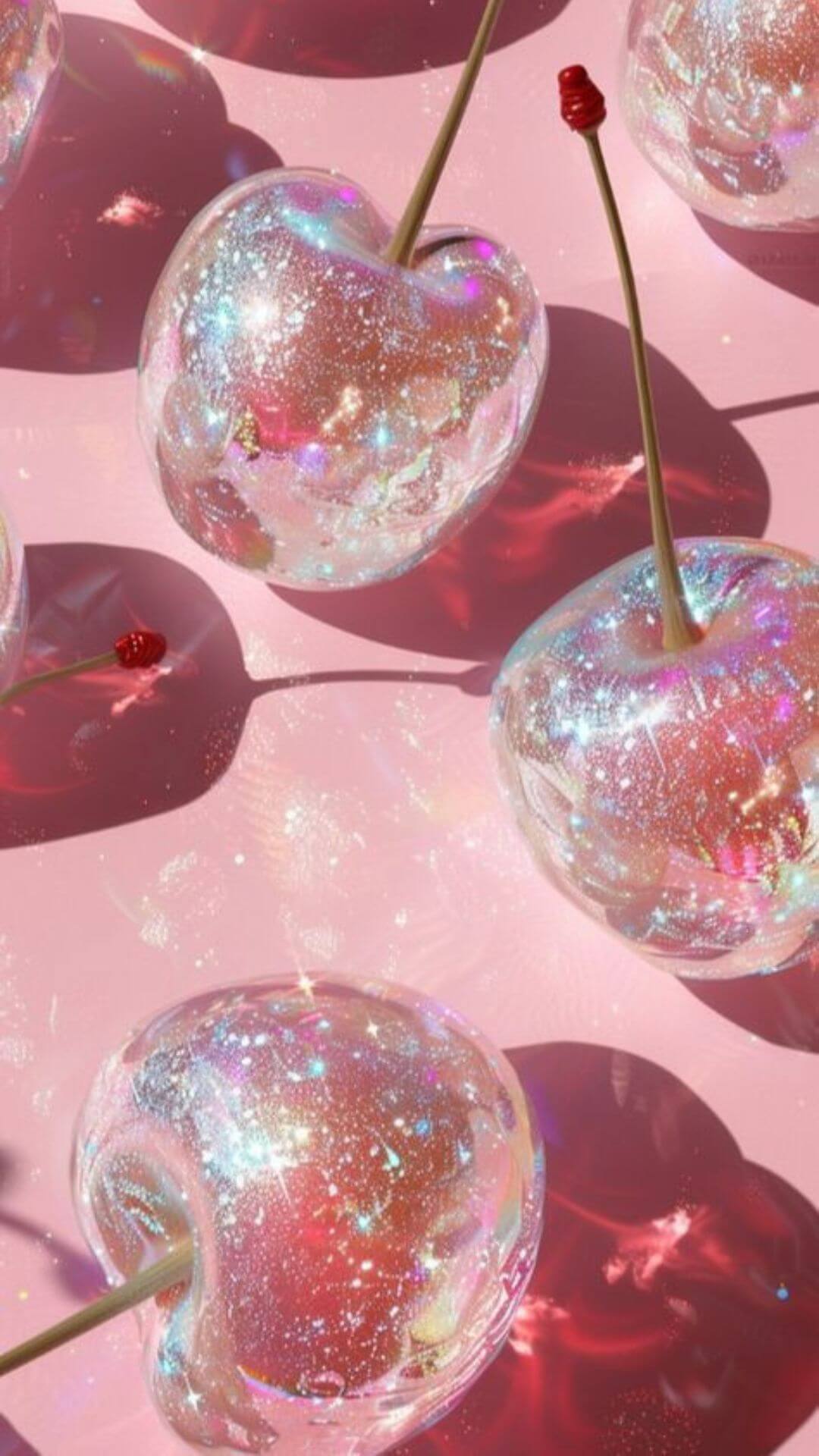 pink cherry phone wallpaper