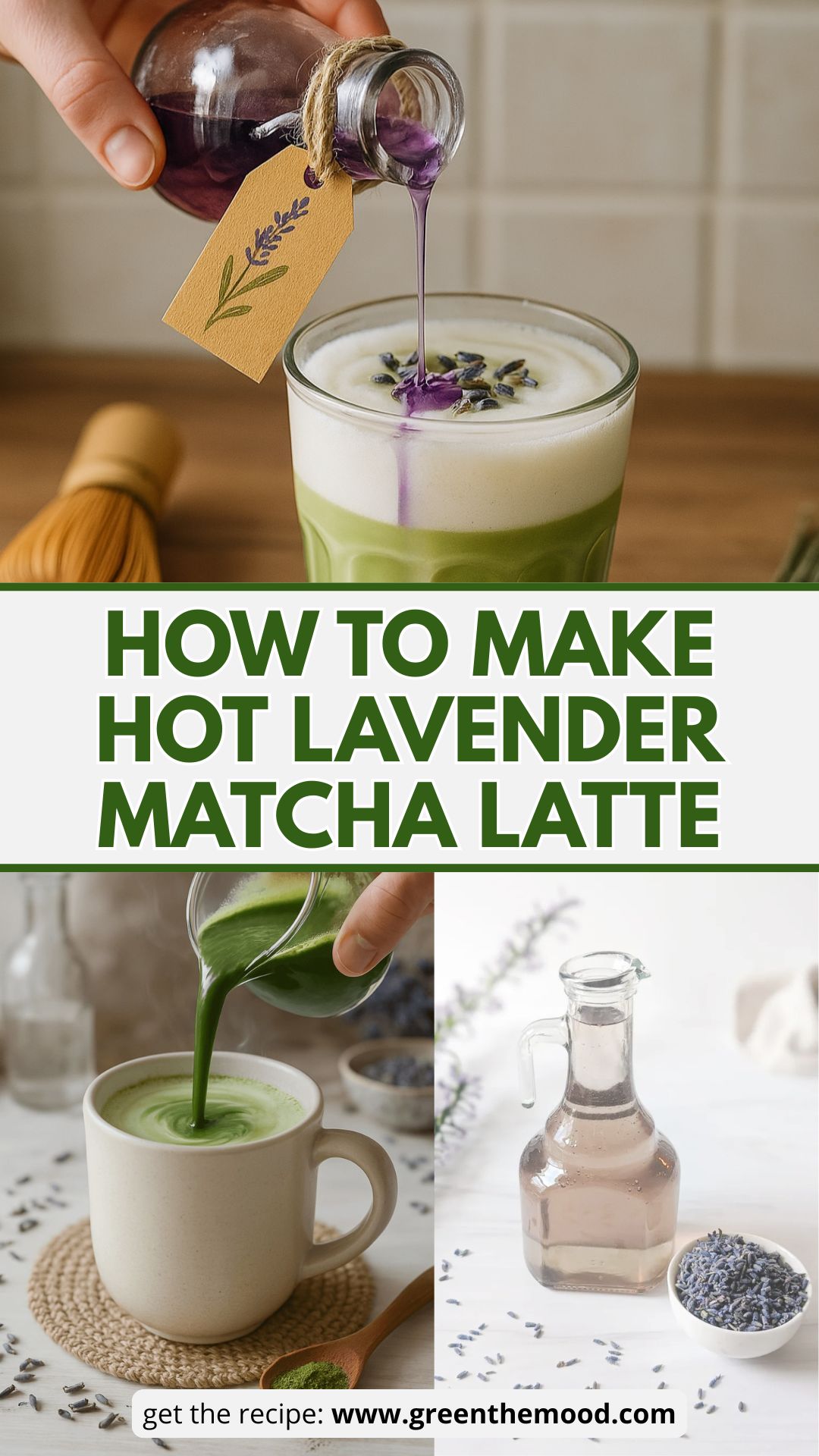 how to make hot lavender matcha latte how to make hot lavender matcha latte
