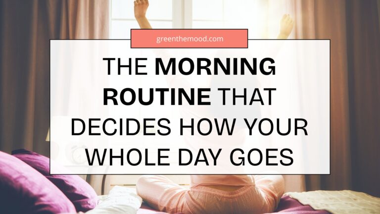 The Morning Routine That Decides How Your Whole Day Goes