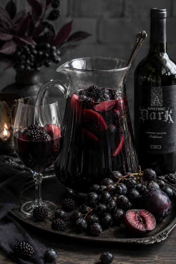 The SPOOKY Black Sangria Recipe Everyone Begs You To Make 5 spooky sangria recipe